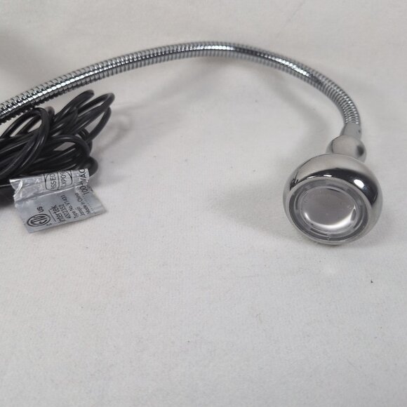 IKEA Jansjo Flexible Gooseneck Lamp Clip On Silver Light Clamp Articulating Spot - Picture 5 of 13